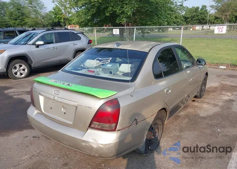 2001 Hyundai Elantra Gls z USA, uszkodzony, nr VIN KMHDN45DX1U150063